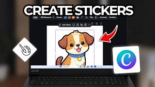 How To Create Stickers In Canva | Tutorial 2026