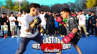 I Hosted a Boxing TOURNAMENT in the HOOD!! (Last To Get Knocked Out)