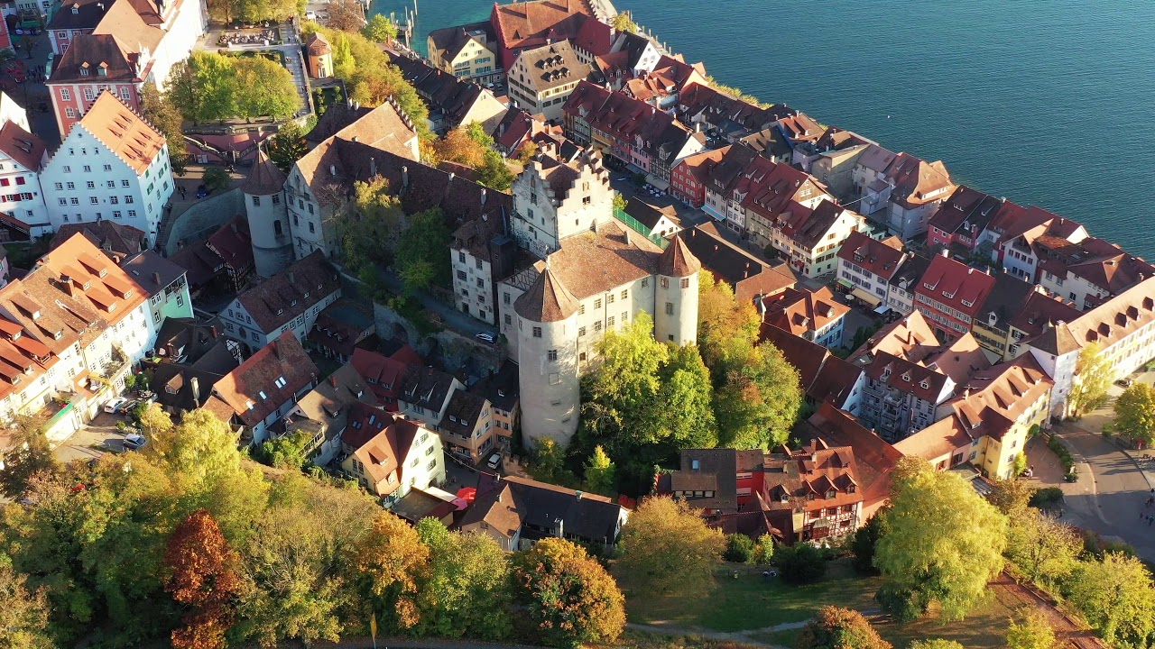 Meersburg am Bodensee (4K, DJI Mavic 2 Pro) - YouTube