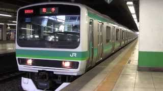 4K2K JR常磐線E231系139+117編成 快速 取手行き 北千住駅発車