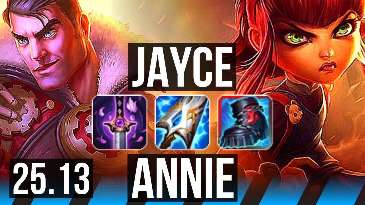 JAYCE vs ANNIE (MID) | KR Diamond | 25.13
