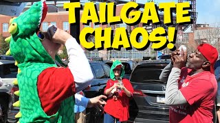 PHILLIES OPENING DAY - TAILGATES, FLYOVERS, AND MASCOTS