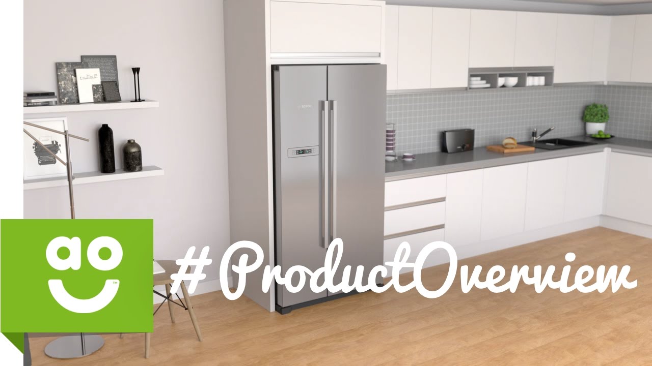 Bosch American Fridge Freezer KAN90VI20G Product Overview | ao.com