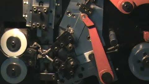 Compression Spring Coiling Machine