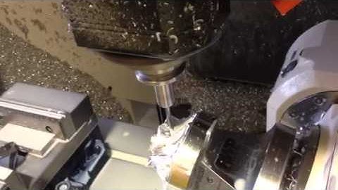 Simultaneous 5 axis roughing