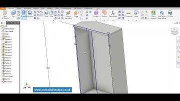 Wardrobe with Autodesk Inventor