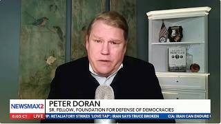 Peter Doran on Trump calling Iranian regime's attack in Strait of Hormuz a "love tap" – Newsmax2