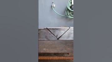 90 degree angle forming technique using rivets #trick #weld #rivets #welderman