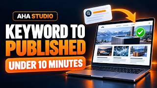Details Build a Niche Minisite with One Prompt! (AHA Studio Demo) Update
