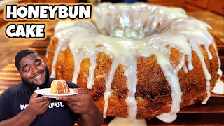 The Greatest Honey Bun Cake