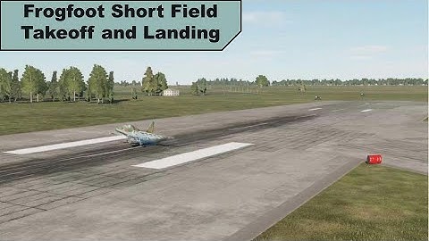 DCS World | Su25T Frogfoot | Short Takeoff and Landing Tips