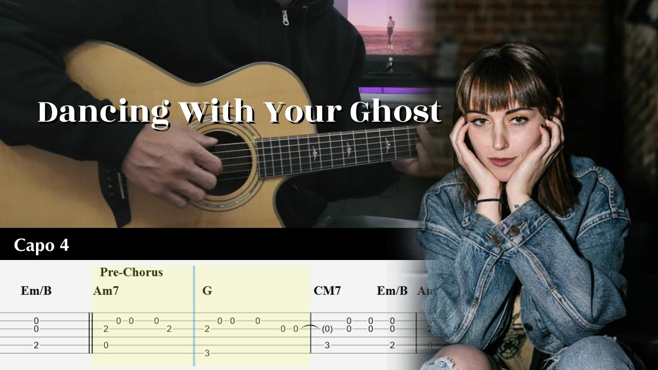 Dancing With Your Ghost - Sasha Alex Sloan - Fingerstyle Guitar TAB Tutorial