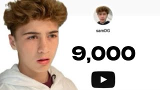 I JUST HIT 9,000 SUBSCRIBERS...