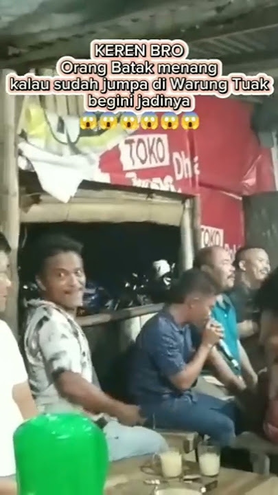 Begini Jadinya Kalau Orang Batak Di Lapo Tuak Nyanyi Korban Setia #shorts  #lagubatak #shortvideo