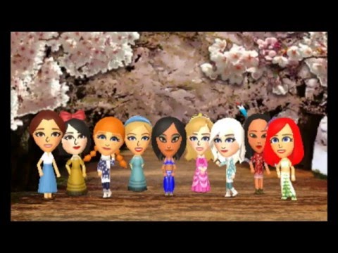 Tomodachi QR Codes Disney Princesses Video 1 - YouTube