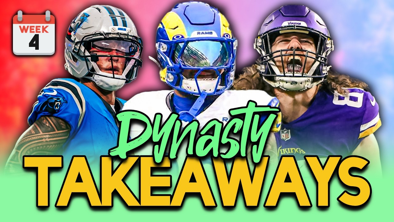 Kyren Williams: Fantasy Football League Winner or NO? Week 4 Dynasty Takeaways