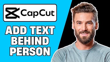 How to Add Text Behind a Person in CapCut PC (2025) | Step-by-Step Masking & Tracking Tutorial