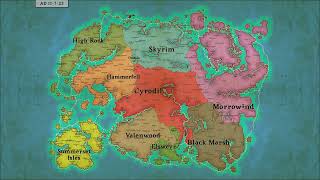 You will change the way you see Tamriel with this video! 100 Years Time-lapse (With revolutions!)