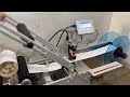 Humjihiro thermal inkjet printer automatic date number printing machine with semi-automatic labeller