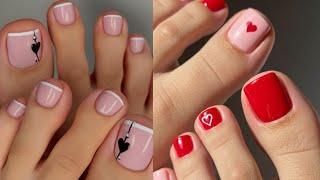 BEAUTIFUL 🤩❤️ TOE NAIL ART DESIGNS// SIMPLE TOE NAIL ART IDEAS TO TRY OUT 