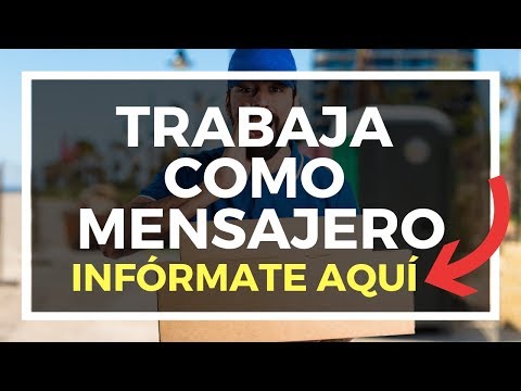 Video: Cómo Conseguir Un Trabajo Como Mensajero