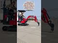 Small excavators that can operate in orchard greenhouses #digger #excavator