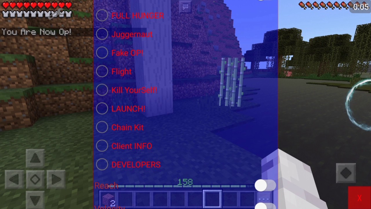 MCPE MOD MENU (CHIKRI v1) (DOWNLOAD LINK) YouTube