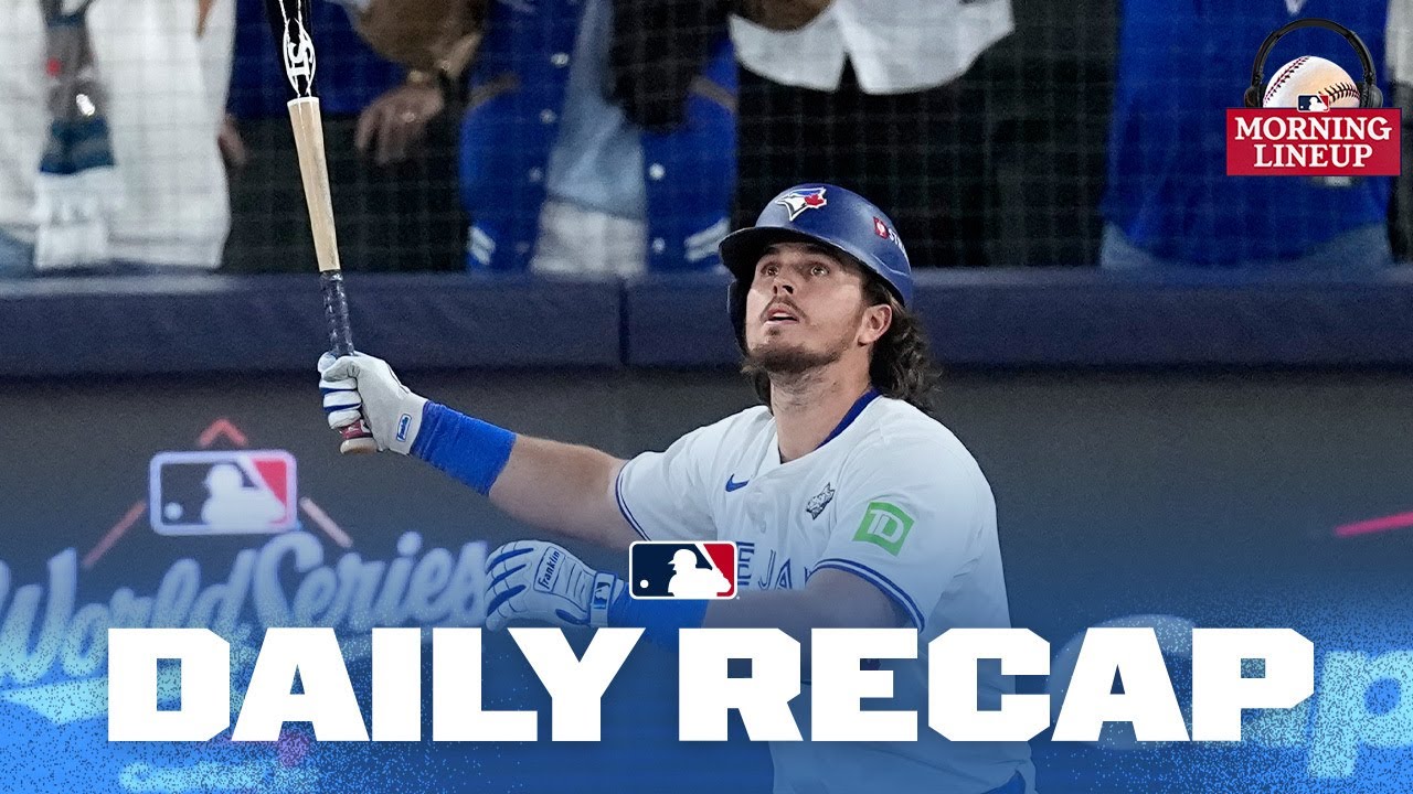 Обзор победы «Блю Джейс» в первой игре, обзор второй игры 👀 | Утренний состав (MLB Daily Recap)