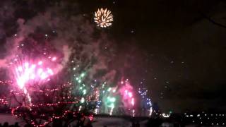 Winterlude fireworks 2012