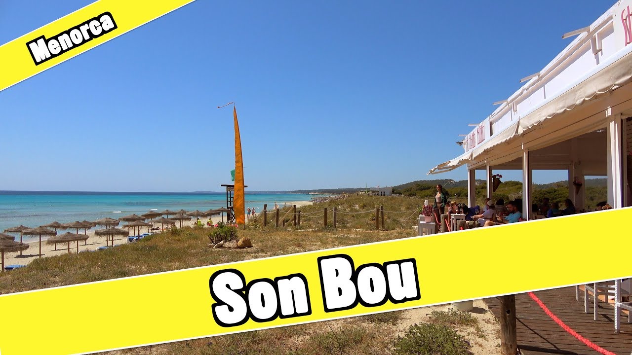 Son Bou Menorca Spain Beach and resort YouTube