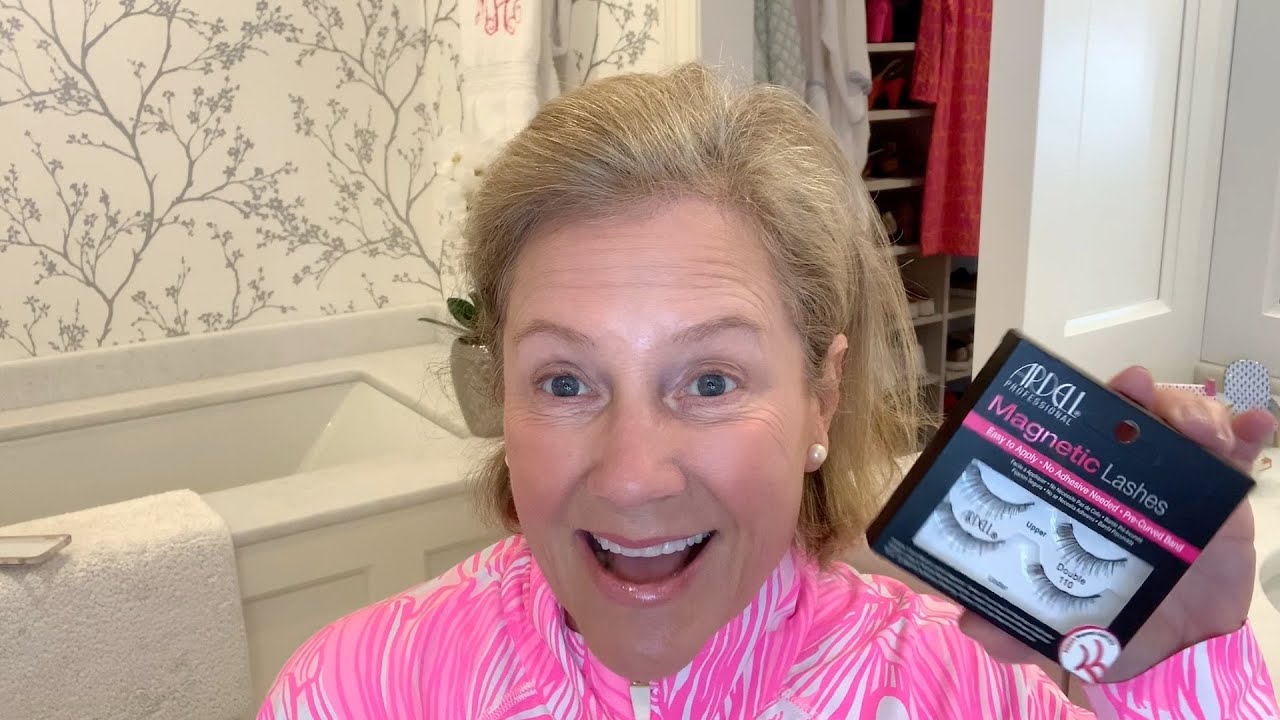 TRYING EYELASHES! Beauty Over 50 YouTube