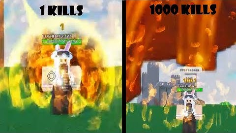 Killstreak Sword Fighting Universe Bacon Sword all phases 1-50,000 showcased | (Roblox slap battles)