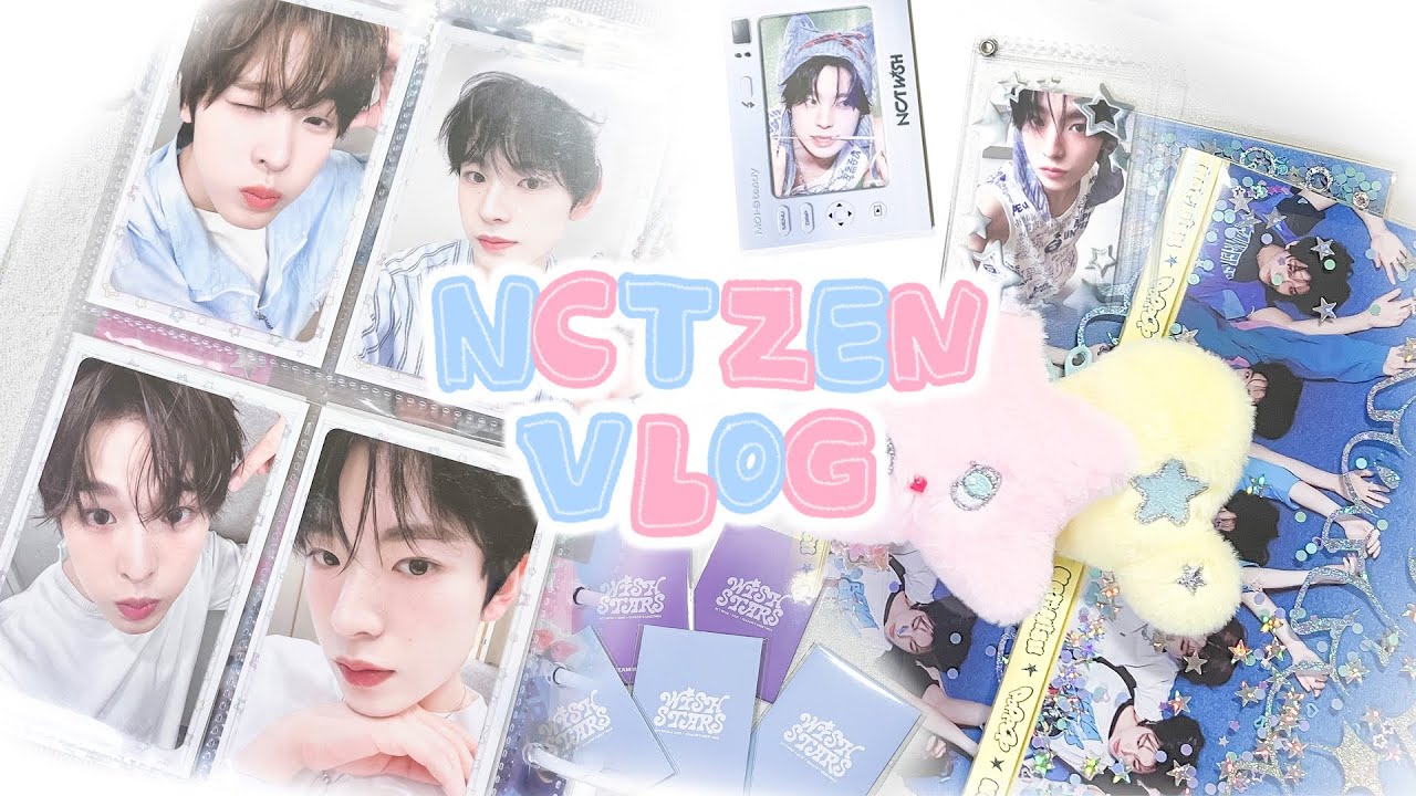 [위시즈니 브이로그] 초회 한정 포카를 위해 천 개의 앨범을 까… ◠‿◠ | 엔시티 위시 팝팝 앨범깡 • 시그 트레카깡 • 팝츄