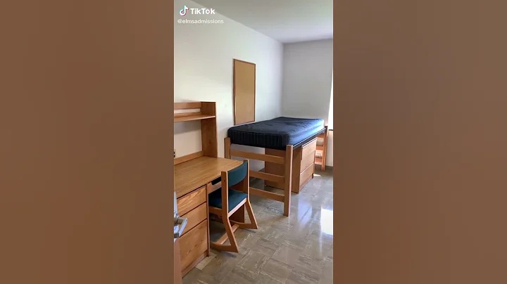Dorm room makeover at Elms College ✨