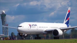 Take Offs Polderbaan Amsterdam Schiphol A320, B747, B777, B737, B787, E190