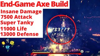 Nioh 2: Most Overpowered Axe Build 3.0! (OP With One Button)