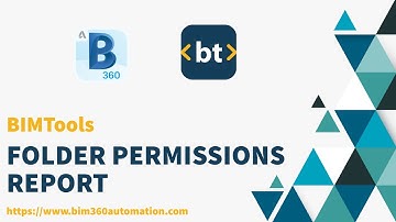 BIM 360 API - Project Folder Permissions Report