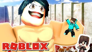 LEBIH BAIK AKU MA-TI DARIPADA DESAKU DIHANCURKAN TITAN DI ROBLOX