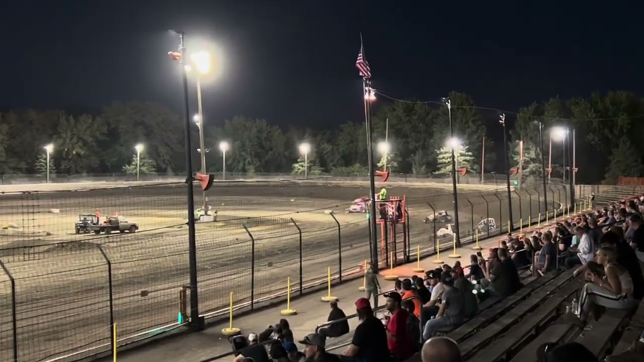 Sycamore Speedway Wisconsin Wingless Sprints Heat Race #1 9/20/24