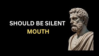 In 9 Situations, Always Remain Silent Marcus Aurelius Stoicism Motivation Inhand