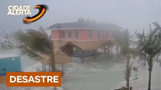 Thumbnail for Furacão Milton causa estragos mesmo sem encostar em terra na Flórida (EUA)