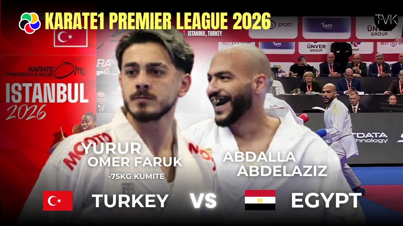 Finale* Abdalla Abdelaziz EGY vs Yurur OFaruk TUR Karate1 PLeague2026 Istanbul 75kg #wkf #karate #yt