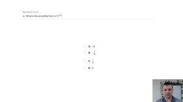 Algebra 1 7-1 Zero and Negative Exponents: Problem 1 - Simplifying Powers
