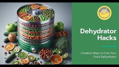 Dehydrator Hacks: Creative Ways to Use Your Food Dehydrator