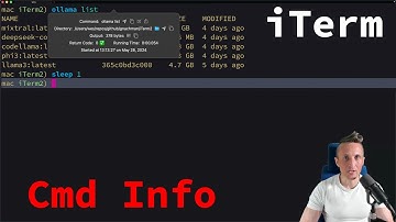 iTerm2 Command Info View - new in v3.5.0