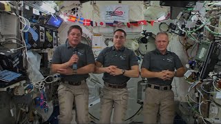 NASA astronauts get ready for a rare splashdown