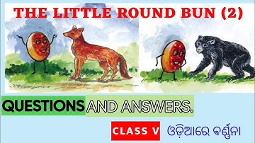 The little round bun part 2 all questions and answers class 5 odia medium.