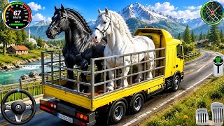 Animal Cargo Truck Transport Driving 3D - Animal Truck Driving Simulator Game - Android Gameplay screenshot 3