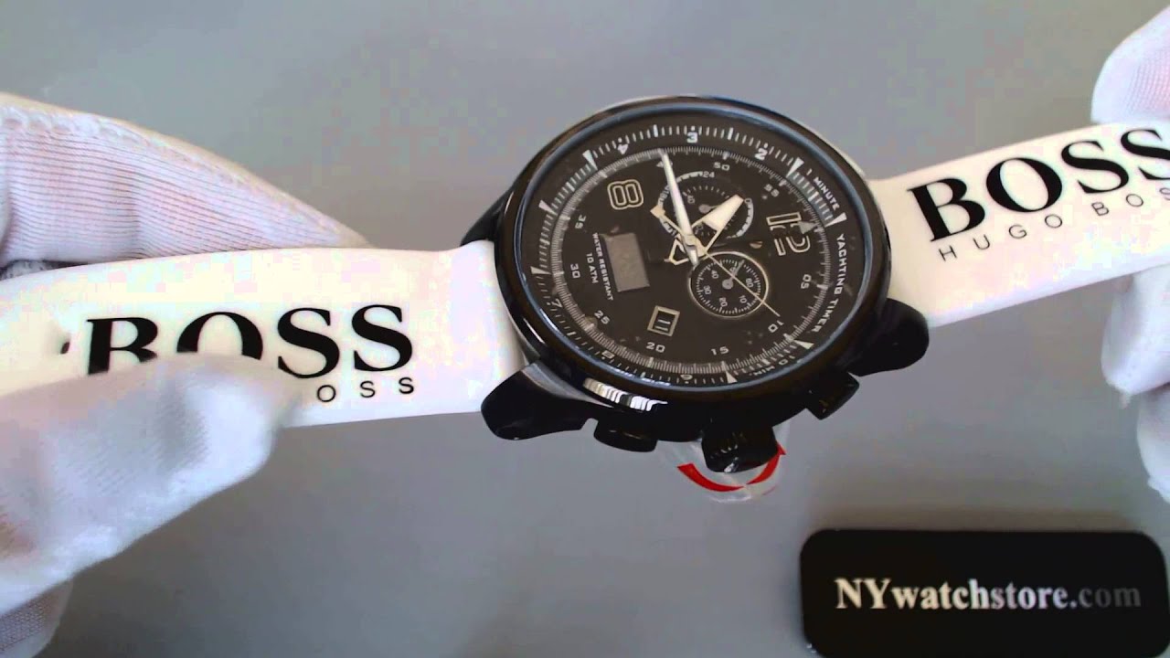 hugo boss sailing watch