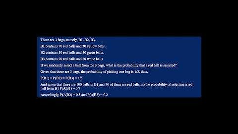 Probability Part 4 |Total Probability | AMC 8 | Under 5 minutes | Matmatic